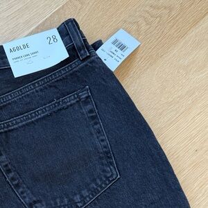 Agolde Parker Long Short - Black 28